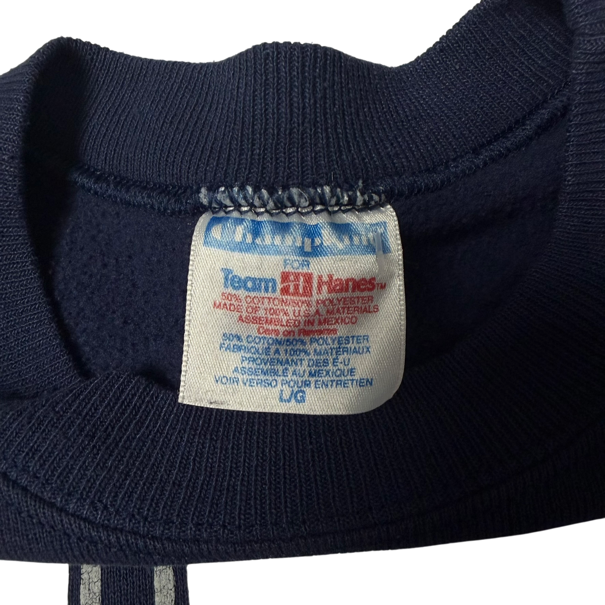 Vintage Dallas Cowboys Spellout Navy Blue Crewneck Sweatshirt - M