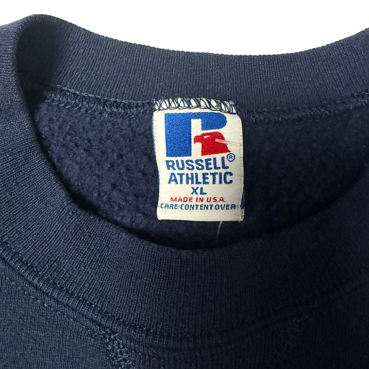 Vintage Russell Athletic Dallas Cowboys Navy Blue Crewneck Sweatshirt - XL