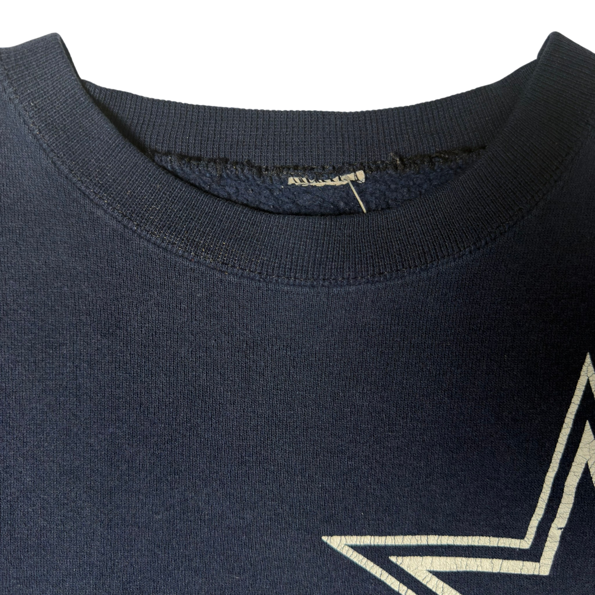Vintage Dallas Cowboys Navy Blue Crewneck Sweatshirt - 2XL