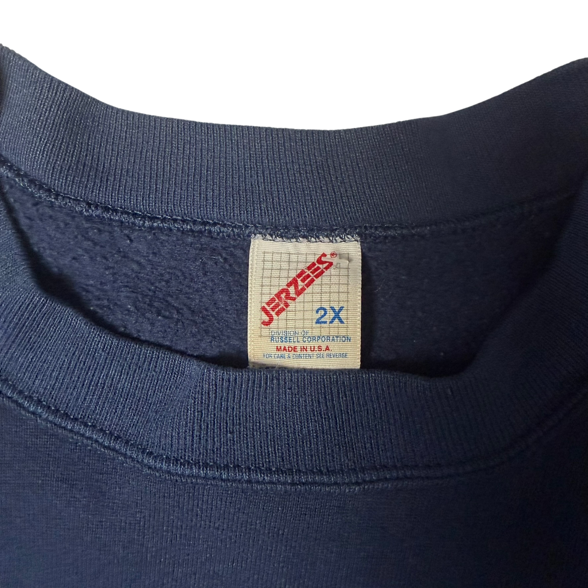 Vintage Dallas Cowboys Navy Blue Crewneck Sweatshirt - 2XL