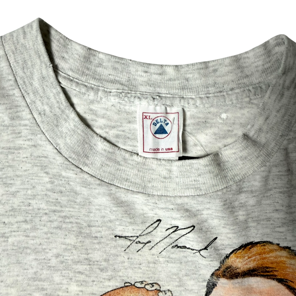 Vintage Distressed Heather Gray Dallas Cowboys Super Bowl Caricature T-Shirt - XL