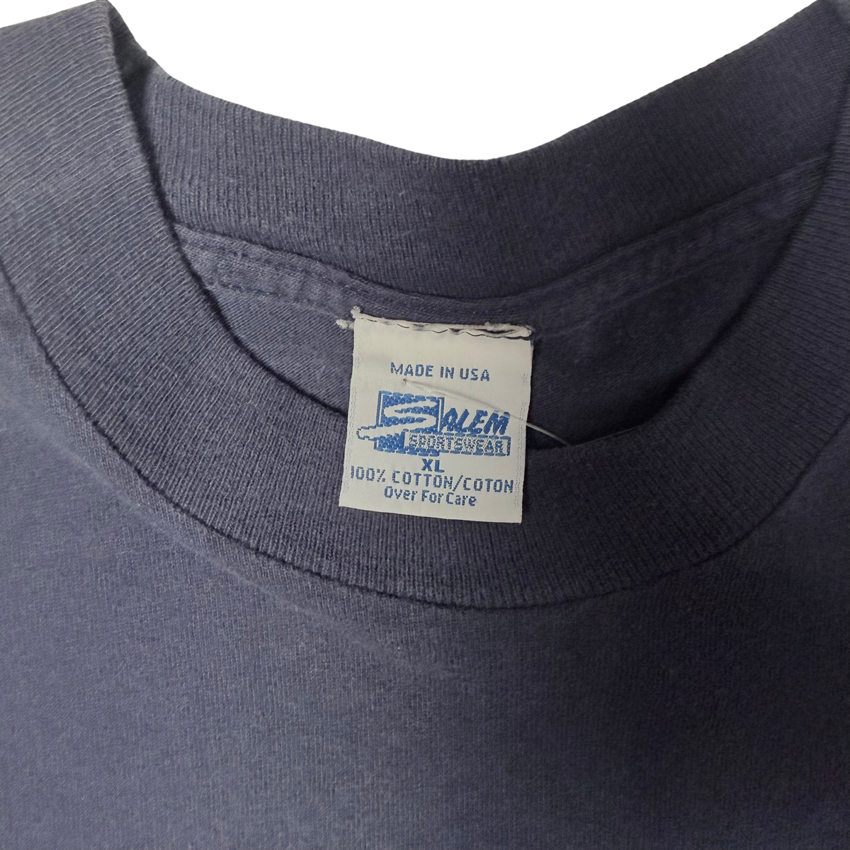 Vintage Navy Blue Troy Aikman T-Shirt - XL