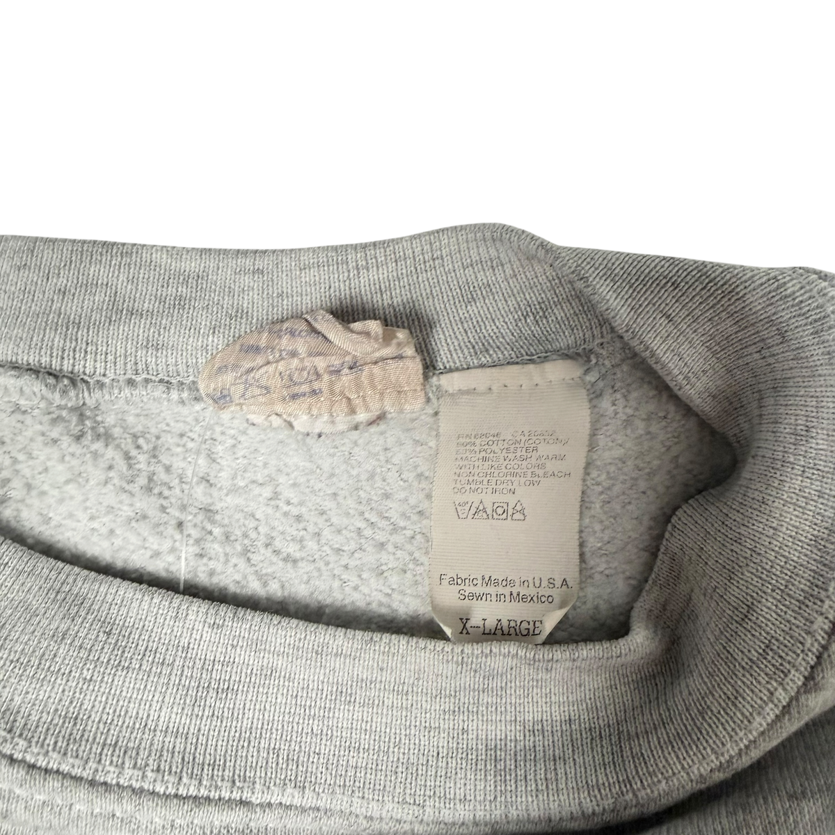 Vintage Heather Gray Dallas Cowboys Crewneck Sweatshirt - XL