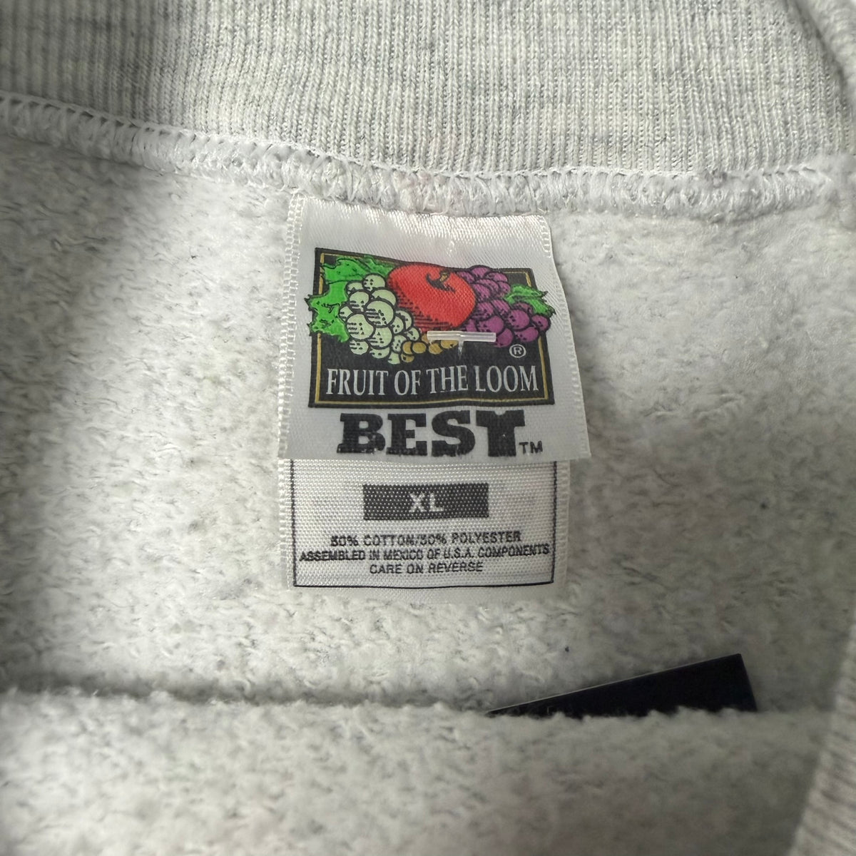 Vintage Dallas Cowboys Spellout Heather Gray Crewneck Sweatshirt - XL