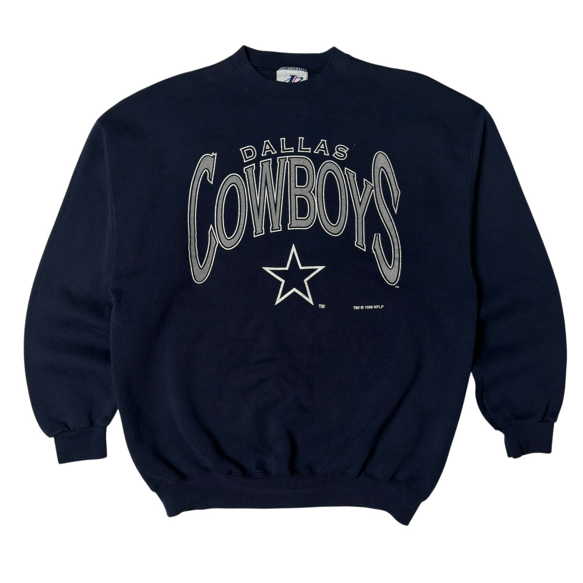 Vintage Dallas Cowboys Navy Blue Crewneck Sweatshirt - XL