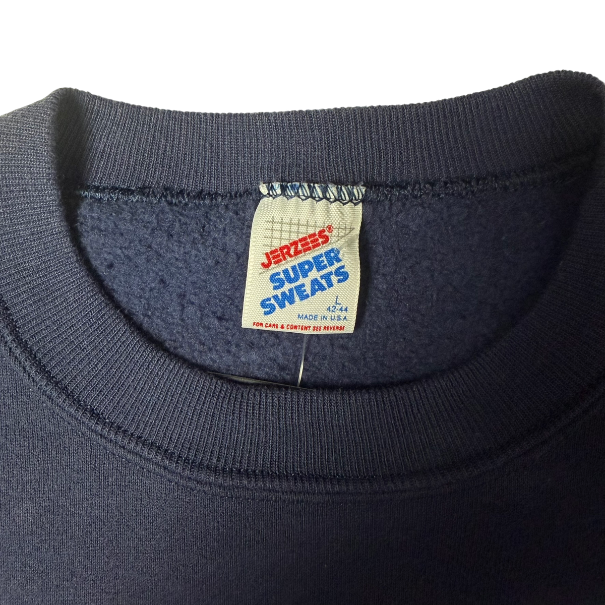 Vintage Dallas Cowboys Navy Blue Super Bowl Crewneck Sweatshirt - L