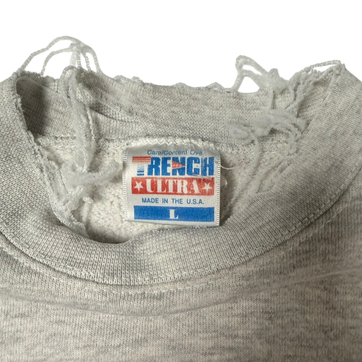 Vintage Dallas Cowboys Gray Painters Distressed Crewneck Sweatshirt - M
