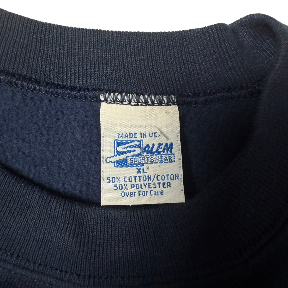 Vintage Dallas Cowboys Troy Aikman Navy Blue Crewneck Sweatshirt - L