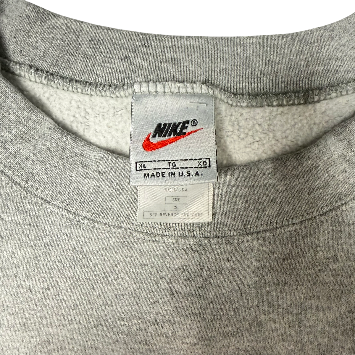 Vintage Nike Dallas Cowboys Gray Crewneck Sweatshirt - 2XL